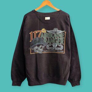 Vintage Airborne Ranger Sweatshirt, Airborne Ranger Crewneck Shirt For Men Women